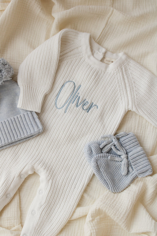 Tutina in maglia a costine | Latte