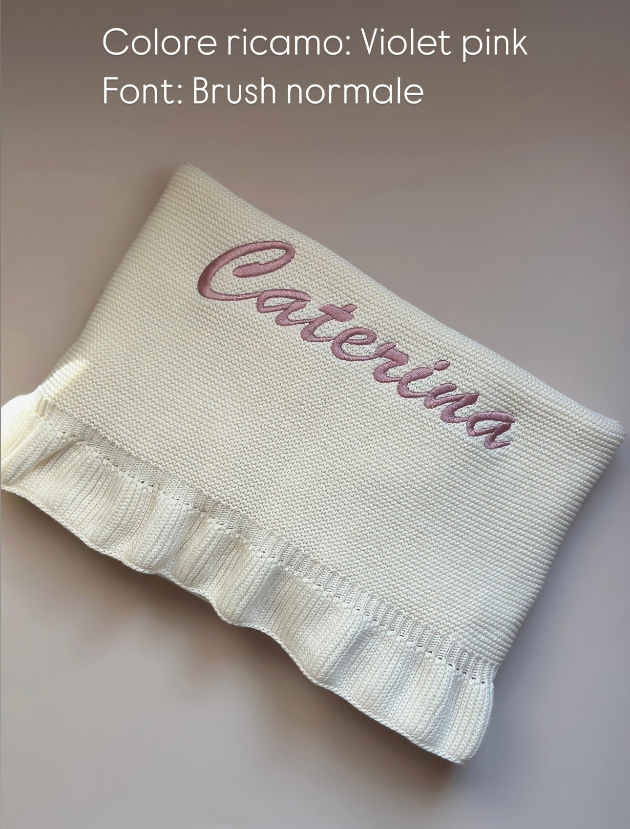Coperta Volant personalizzata