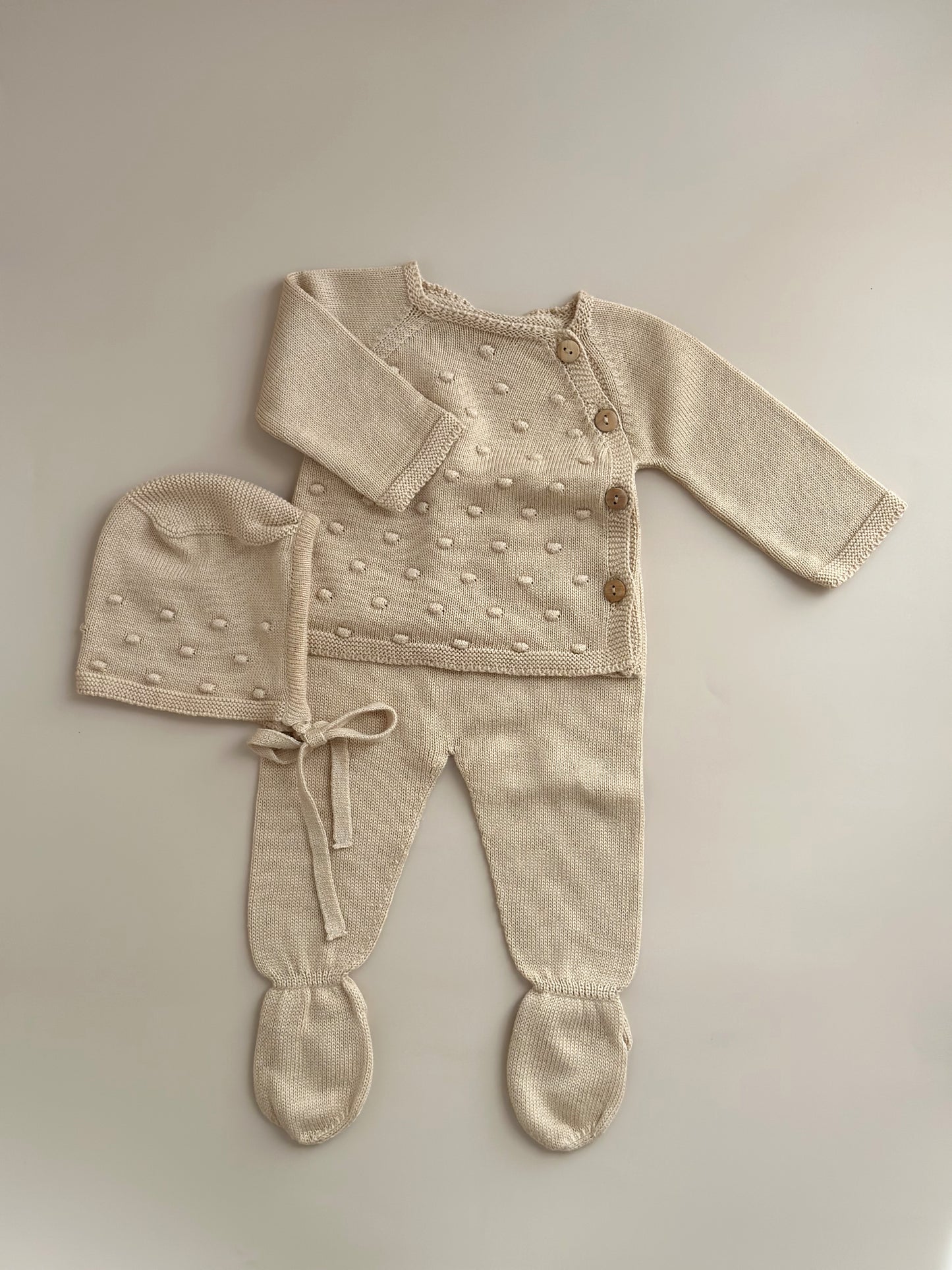 Completino nascita - Beige