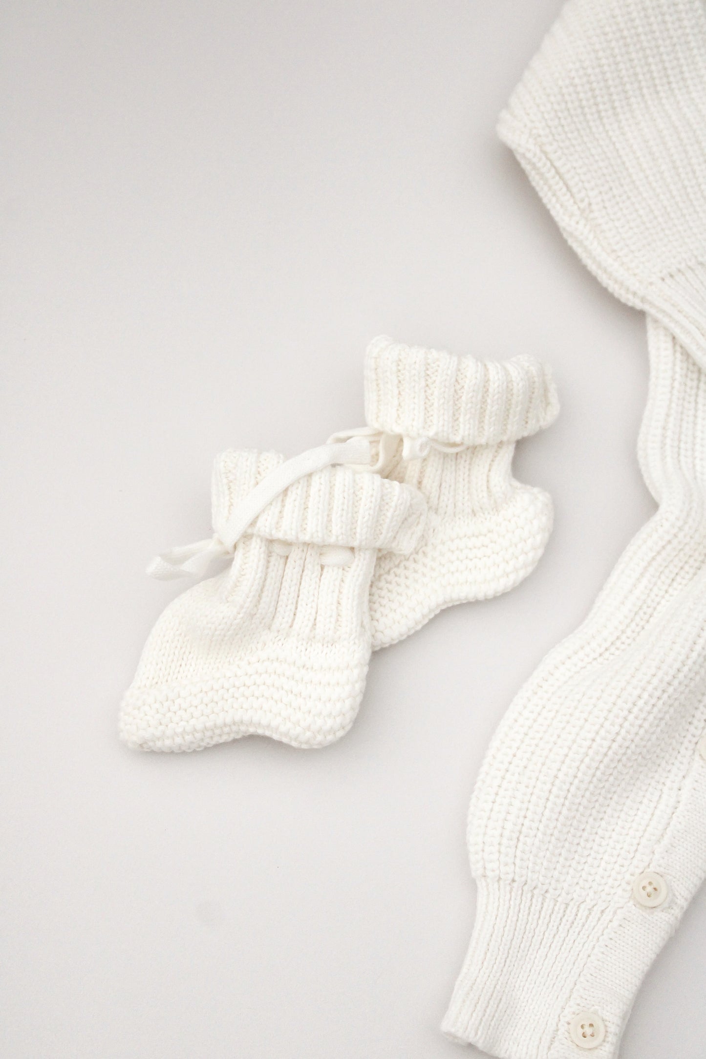 Scarpine in cotone | Bianco