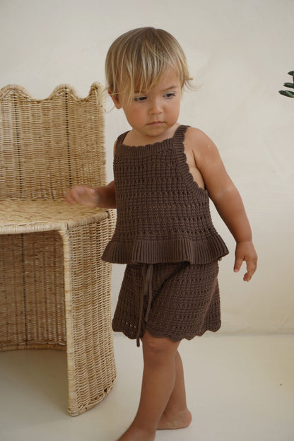 PRE-ORDINE - Set crochet Amore | Coffee