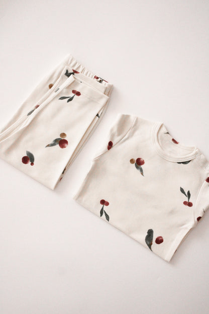 Body a maniche lunghe in cotone organico | Berry