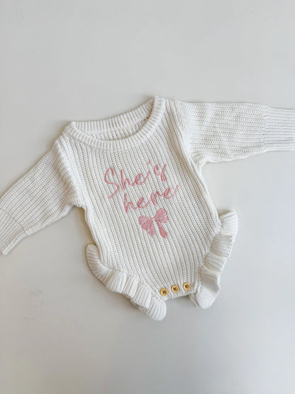 Pagliaccetto Volant She’s here | Latte