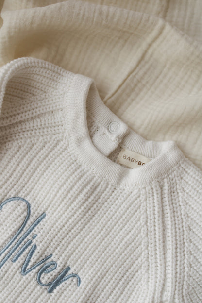 Tutina in maglia a costine | Latte