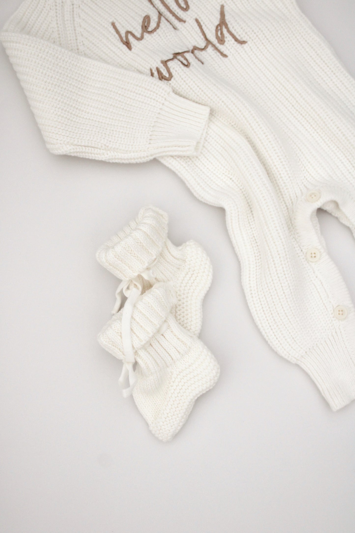 Scarpine in cotone | Bianco