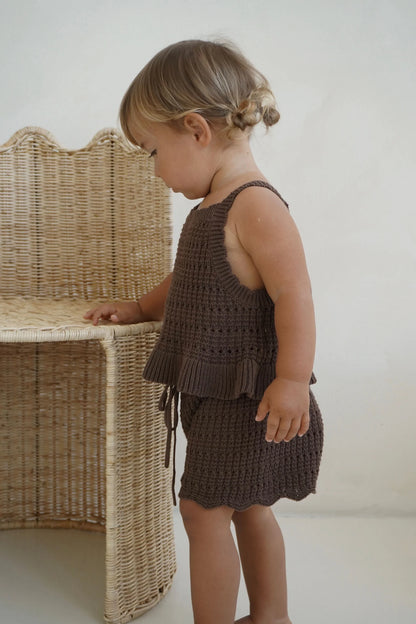 PRE-ORDINE - Set crochet Amore | Coffee