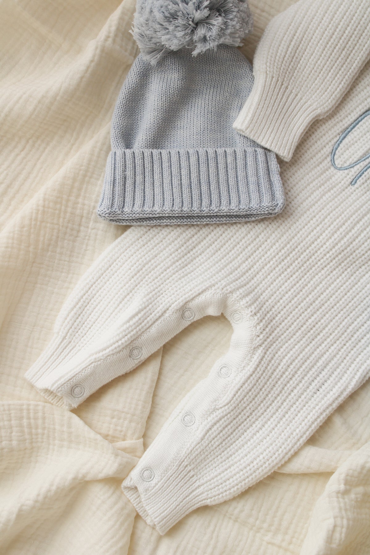 Tutina in maglia a costine | Latte