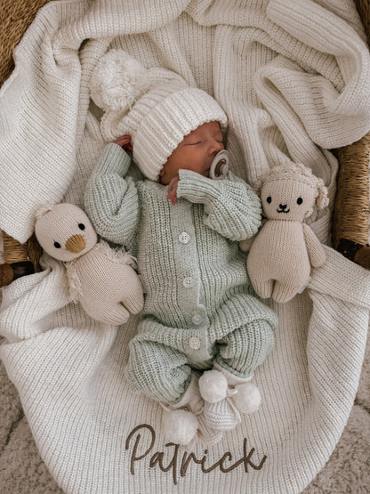 Tutina in cotone testurizzato | Mint