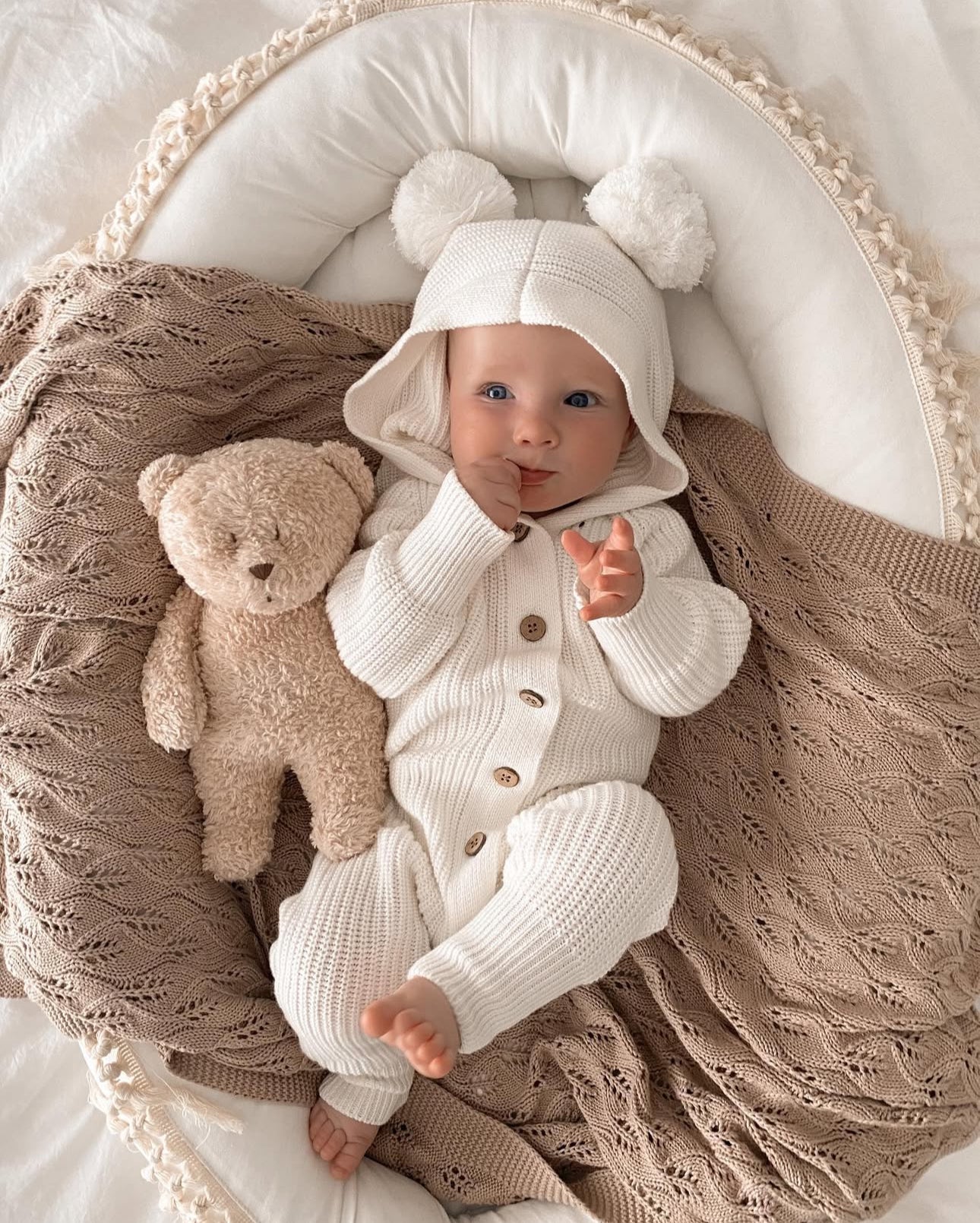 Tutina orsetto con cappuccio | Latte