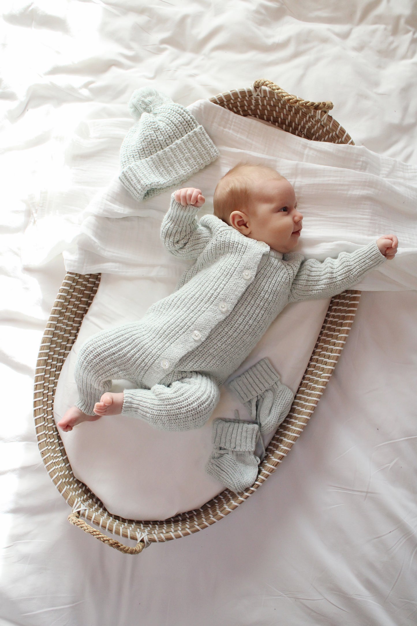 Tutina in cotone testurizzato | Mint