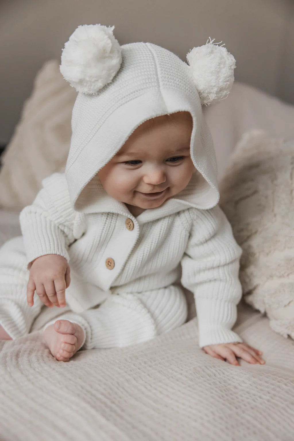 Tutina orsetto con cappuccio | Latte