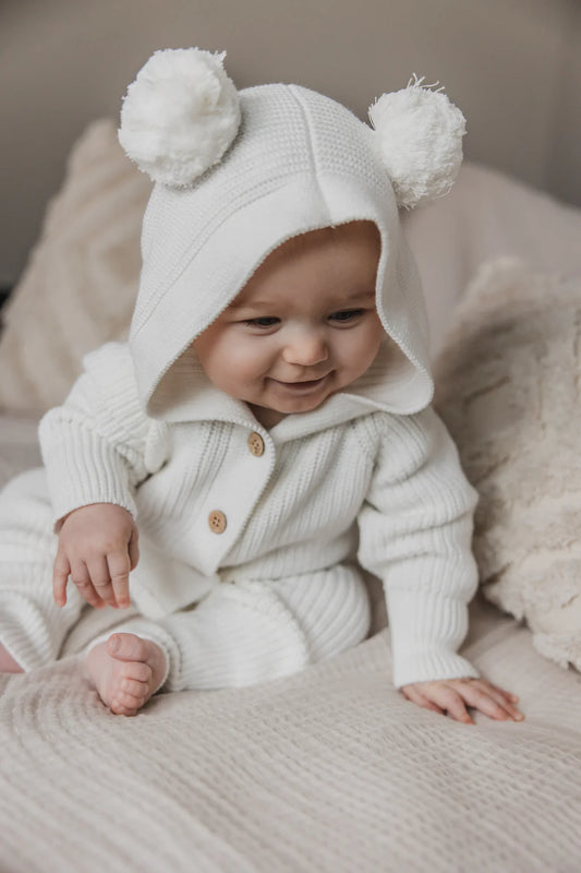 Tutina orsetto con cappuccio | Latte