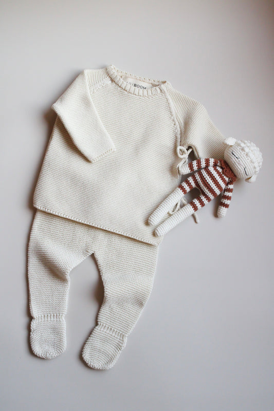 Completino neonato - Beige