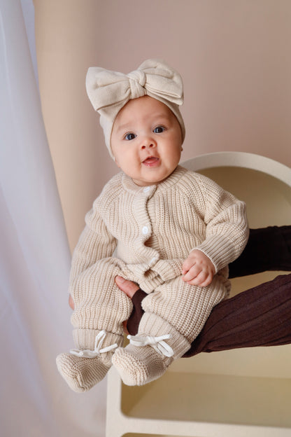 Tutina in maglia a costine | Oat
