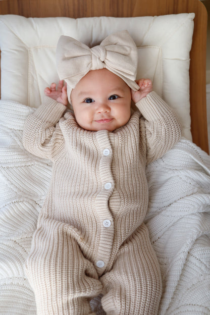 Tutina in maglia a costine | Oat