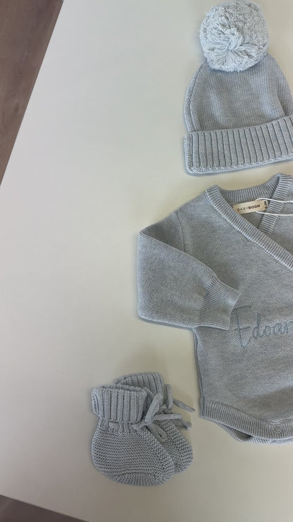 Kimono in maglia | Sky Blue